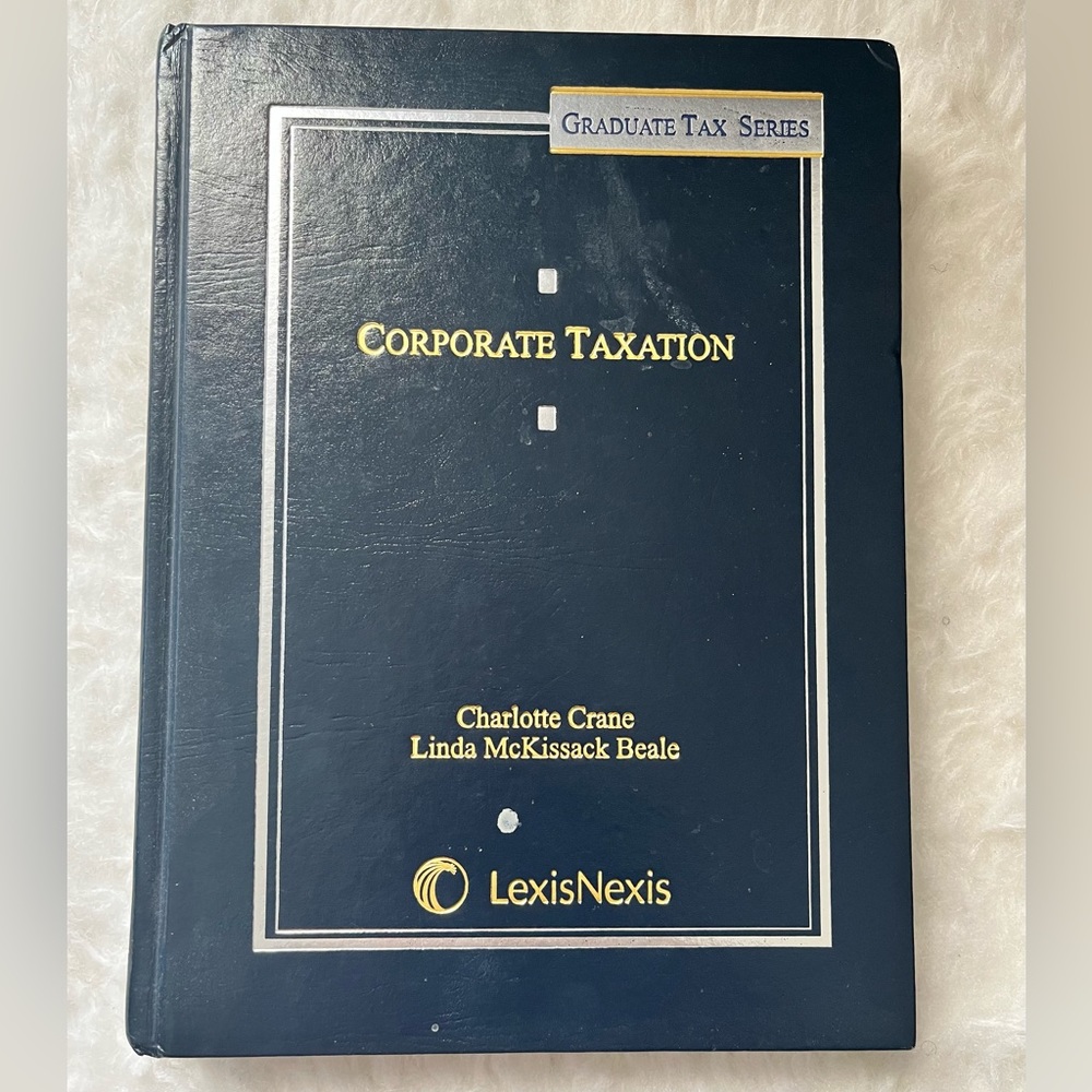 Corporate Taxation Textbook.